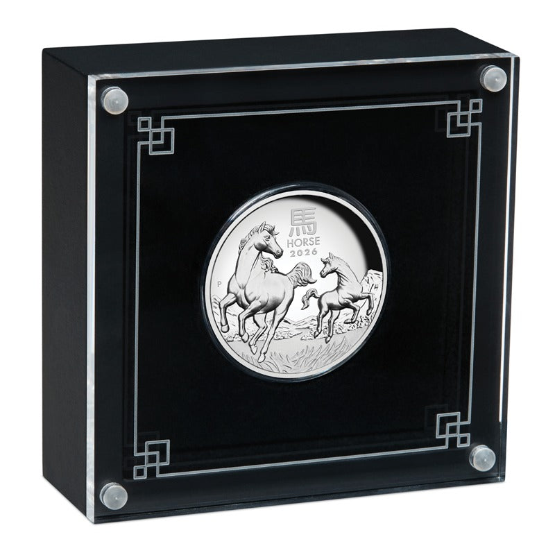 2026 Year of the Horse High Relief 1oz Silver Proof