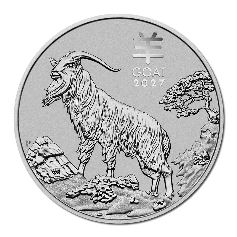 2027 Year of the Goat Platinum Coin UNC
