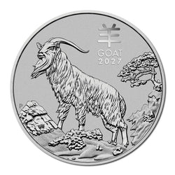 2027 Year of the Goat Platinum Coin UNC