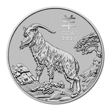 2027 Year of the Goat Platinum Coin UNC