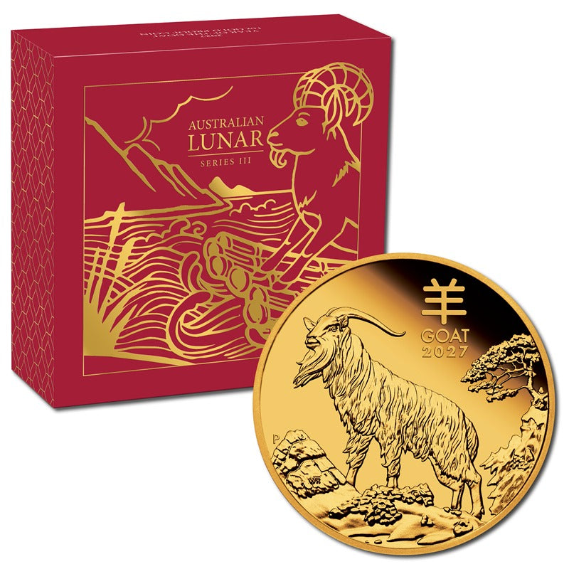 2027 Year of the Goat 1oz Gold Proof