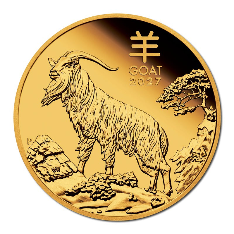 2027 Year of the Goat 1oz Gold Proof