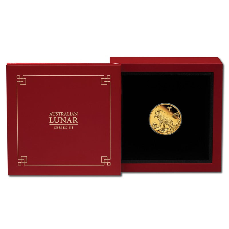 2027 Year of the Goat 1/10oz Gold Proof