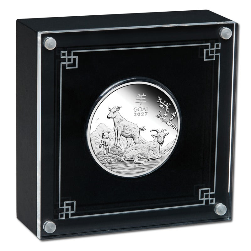 2027 Year of the Goat 1oz Silver Proof