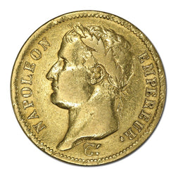 France 1811A 40 Francs Gold nVF