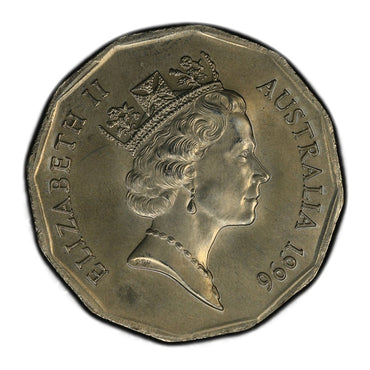 50c 1996 Partial Collar High Rim Error