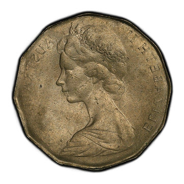 50c 1978 Full Obverse Brockage Error