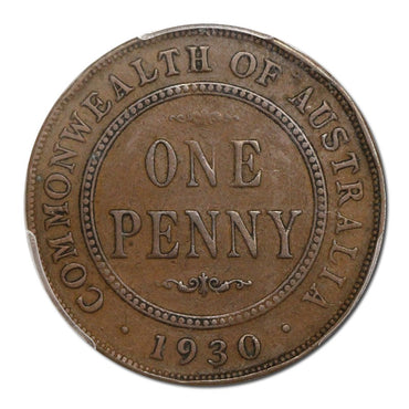 Australia 1930 Penny PCGS VF30
