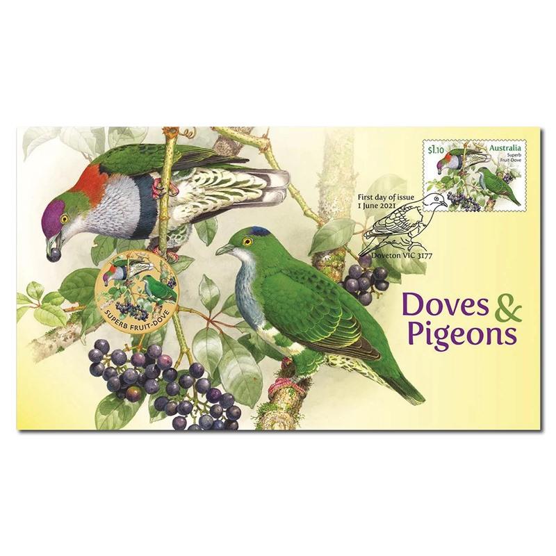 Tuvalu PNC 2021 Doves & Pigeons