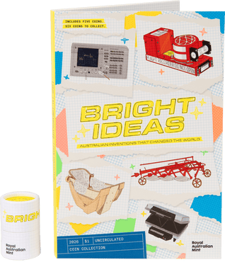 $1 2026 Bright Ideas Five Coin Set & Folder - PRE-ORDER
