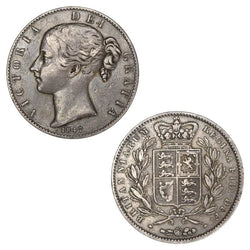 Great Britain 1847 Victoria Silver Crown S.3882 NVF