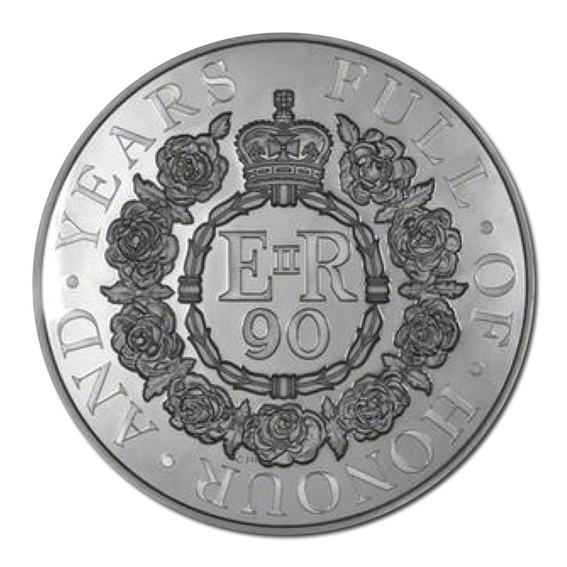 Great Britain 2016 Elizabeth II 90th Birthday 1 Kilo Silver Proof