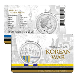 50c 2014-2016 Australia at War Complete 18 Coin Set in Album