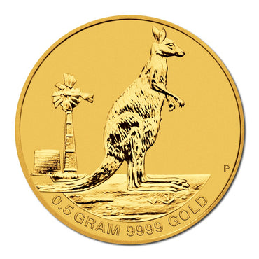 2012 Mini Kangaroo 0.5g Gold $2 UNC