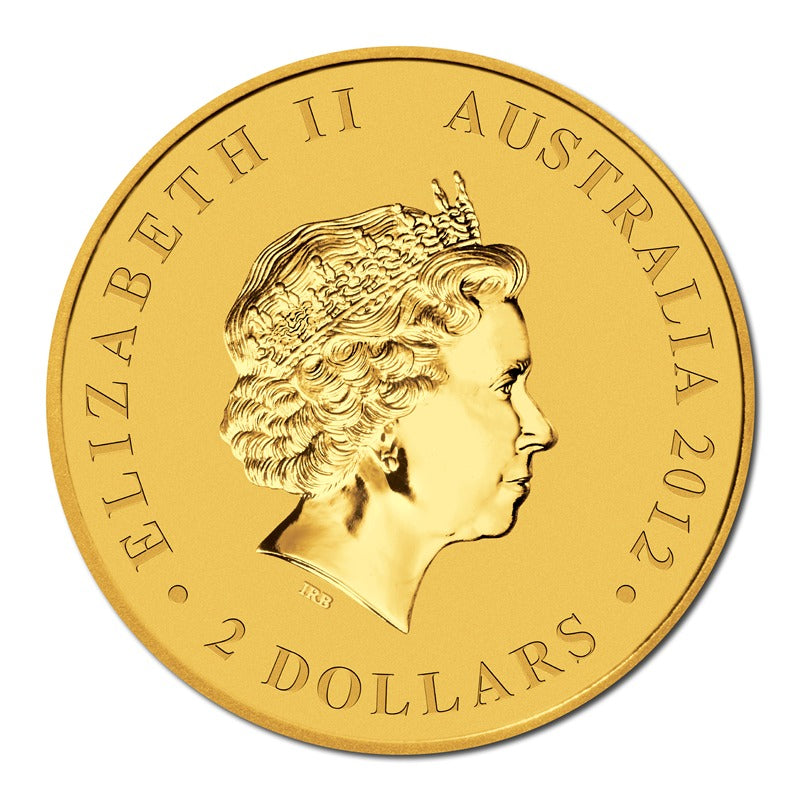 2012 Mini Kangaroo 0.5g Gold $2 UNC