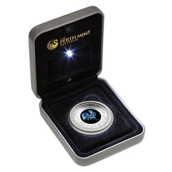 2017 Australian Opal Lunar Rooster 1oz Silver Proof