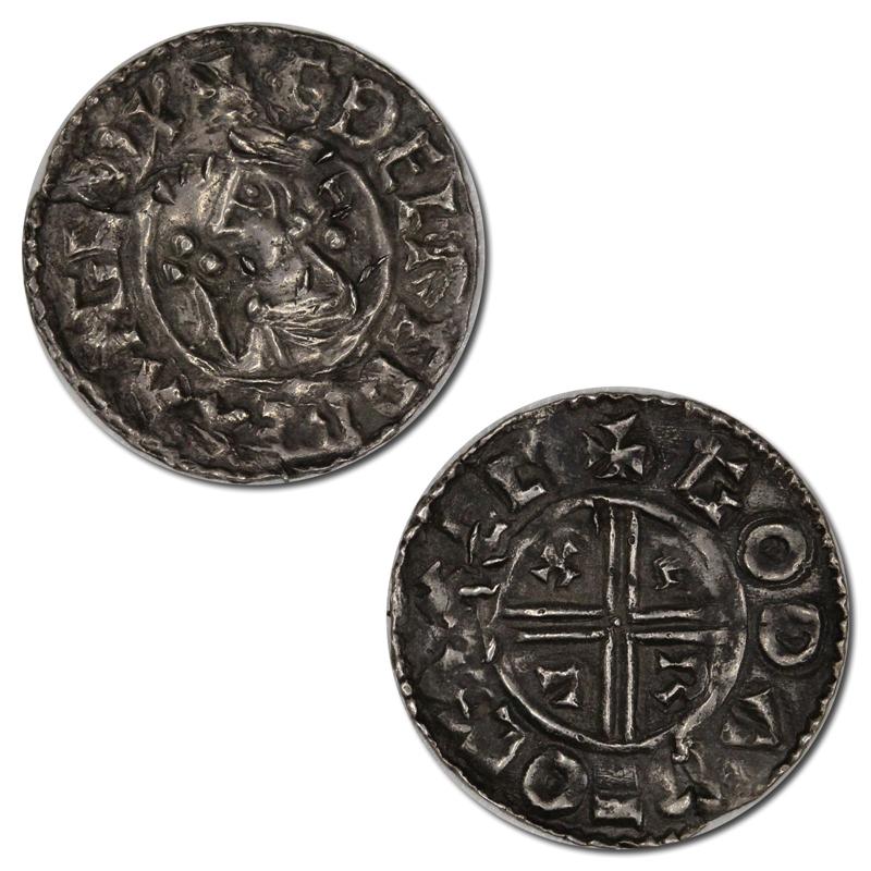 England 978-1016 Aethelred II Penny VF