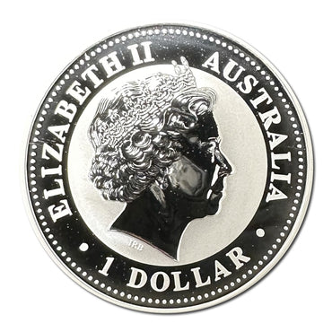 2002 Year of the Horse 1oz Silver UNC