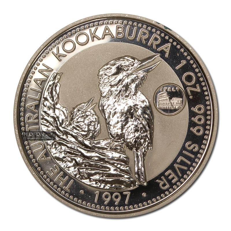 1997 Kookaburra 1oz Silver UNC - Italy Privy Mark