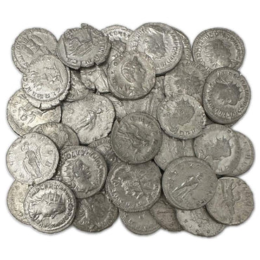 Ancient Roman Empire Silver Antoninianus
