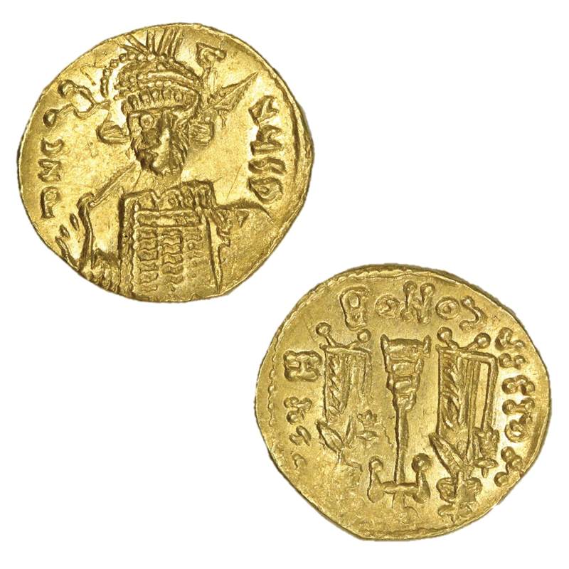 Byzantine Constantine IV Pogonatus 668-685AD Gold Solidus