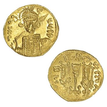 Byzantine Constantine IV Pogonatus 668-685AD Gold Solidus