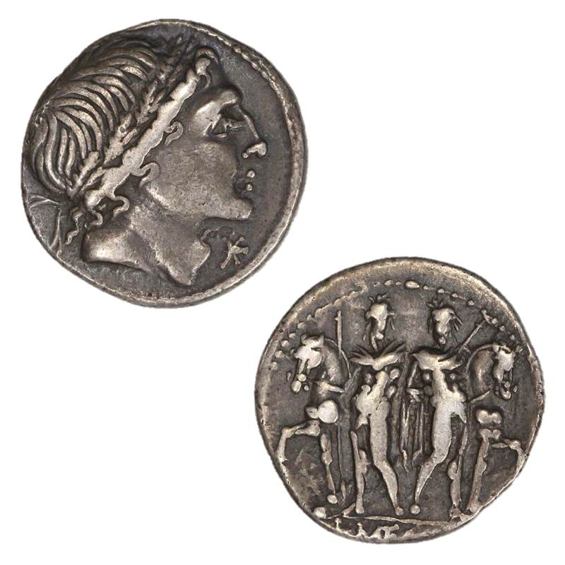 Roman Republican, L.Memmius 109-108BC Silver Denarius