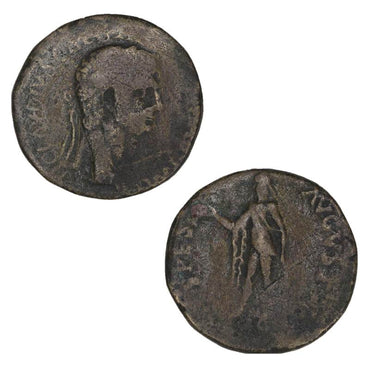 Ancient Rome, Claudius 41-54AD Bronze Sestertius
