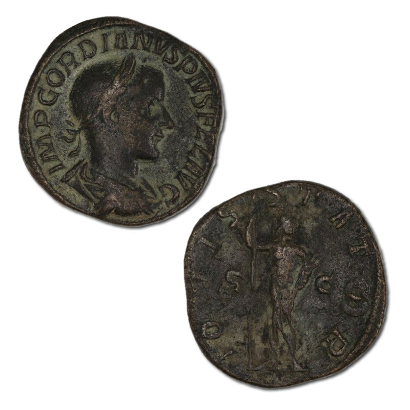 Ancient Rome, Gordian III 238-244AD Bronze Sestertius