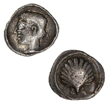 Italy, Calabria, Tarentum (Taras) 475-450BC Silver Litra