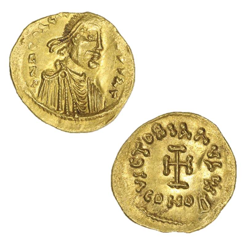 Byzantine Empire, Heraclius 610-641AD Gold Tremissis