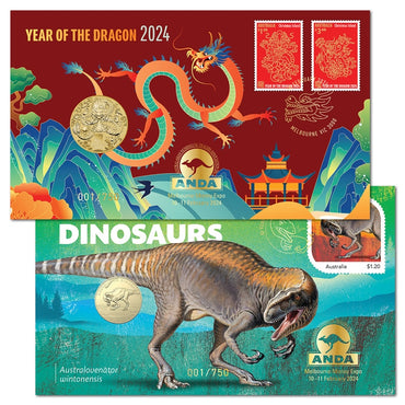 PNC 2024 ANDA Melbourne Overprint Pair