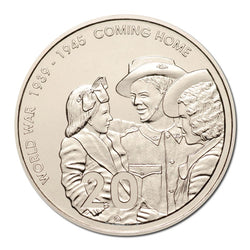 20c 2005 End of WWII Coming Home - Single UNC