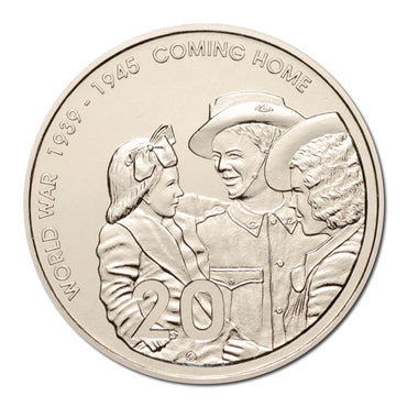 20c 2005 End of WWII Coming Home - Single UNC