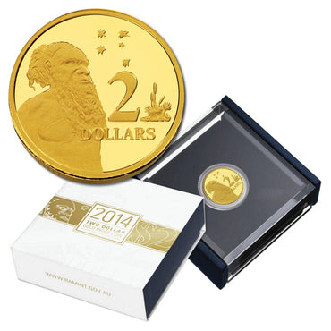 $2 2014 Gold Proof Coin