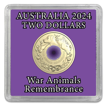 $2 2024 War Animals Remembrance UNC