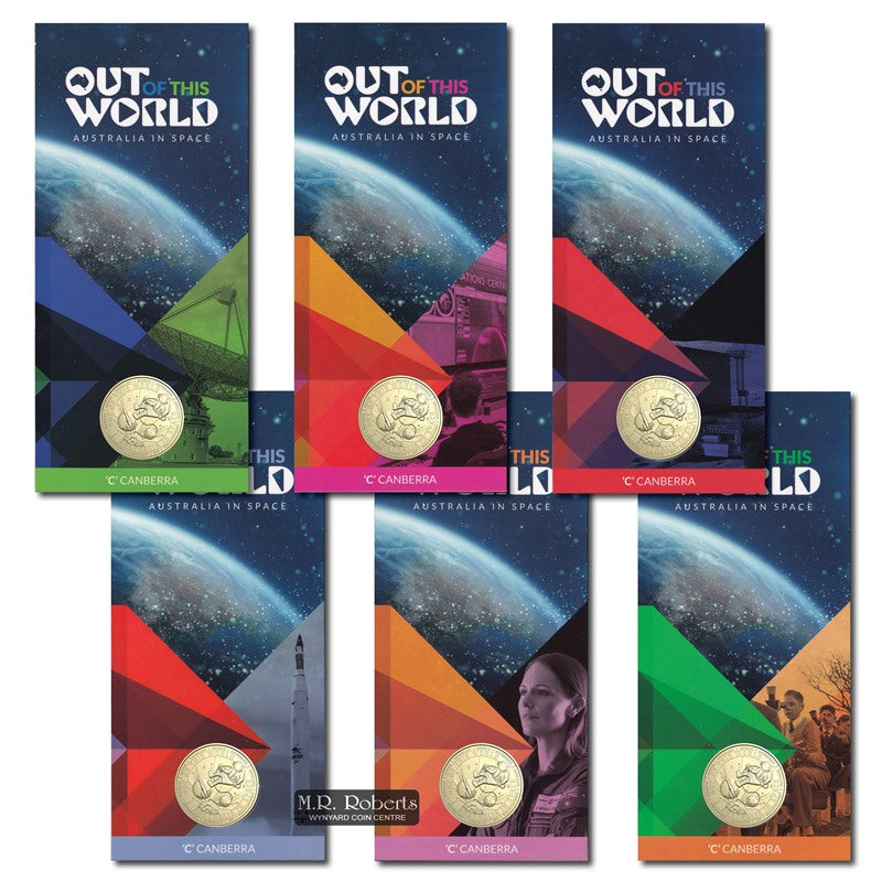 $1 2024 Out of this World 'C' Mintmark Set of 6