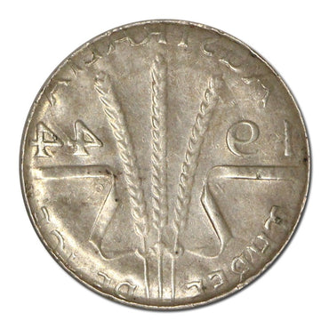 Australia 1944 S Threepence Error Full Reverse Brockage