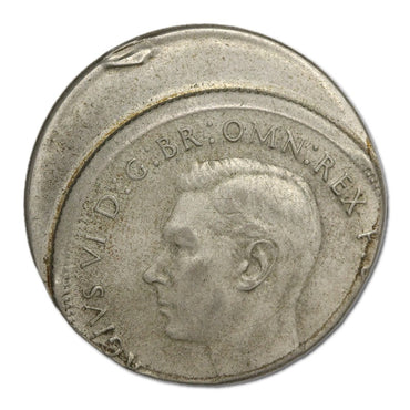 Australia 1946 Florin Error 25% Mistrike nEF RARE!