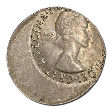 Australia 1963 Threepence Error 35% Mistrike nUNC