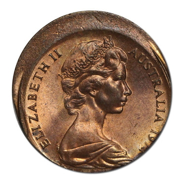 2c 1974 Error 20% Mistrike Lustrous UNC