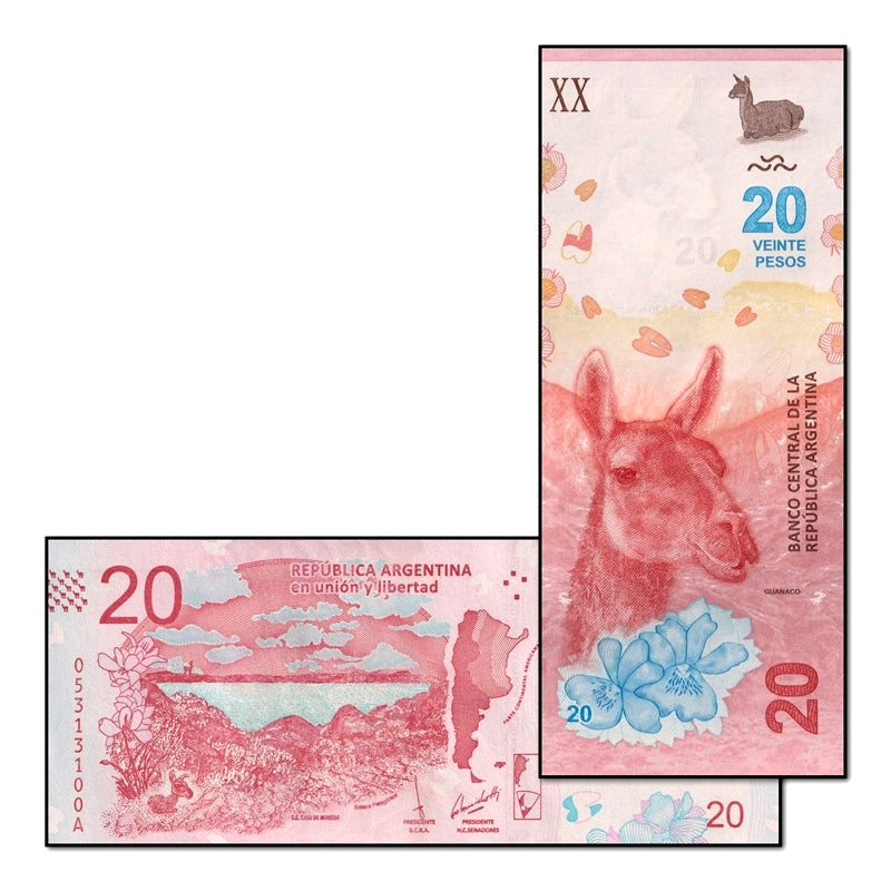 Argentina 2017 20 Pesos P.361 CFU