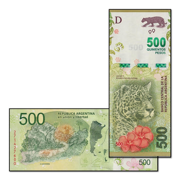 Argentina 2020 500 Pesos P.365 CFU