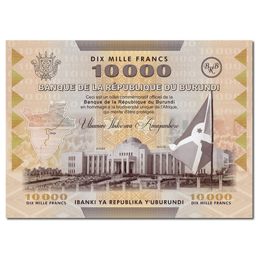 Burundi 2025 10,000 Franc P.60 CFU