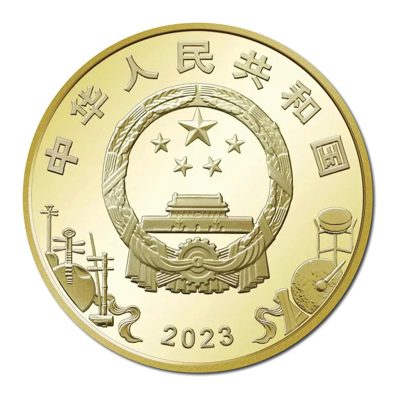 China 2023 National Opera Coloured 5 Yuan