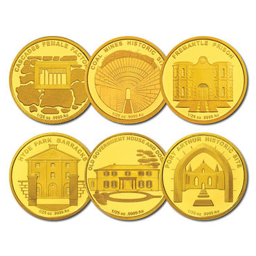 $5 2011 Australia's Convict Past 6 Coin Gold Proof Set