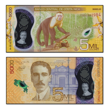Costa Rica 2018 5000 Colones P.282 CFU