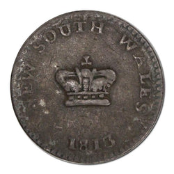 New South Wales 1813 Colonial Dump A1 Type Fine
