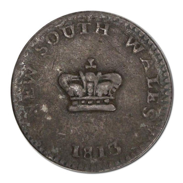 New South Wales 1813 Colonial Dump A1 Type Fine