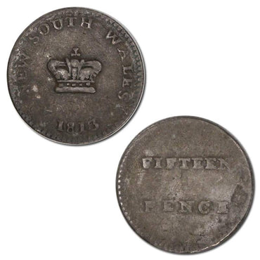 New South Wales 1813 Colonial Dump A1 Type Fine